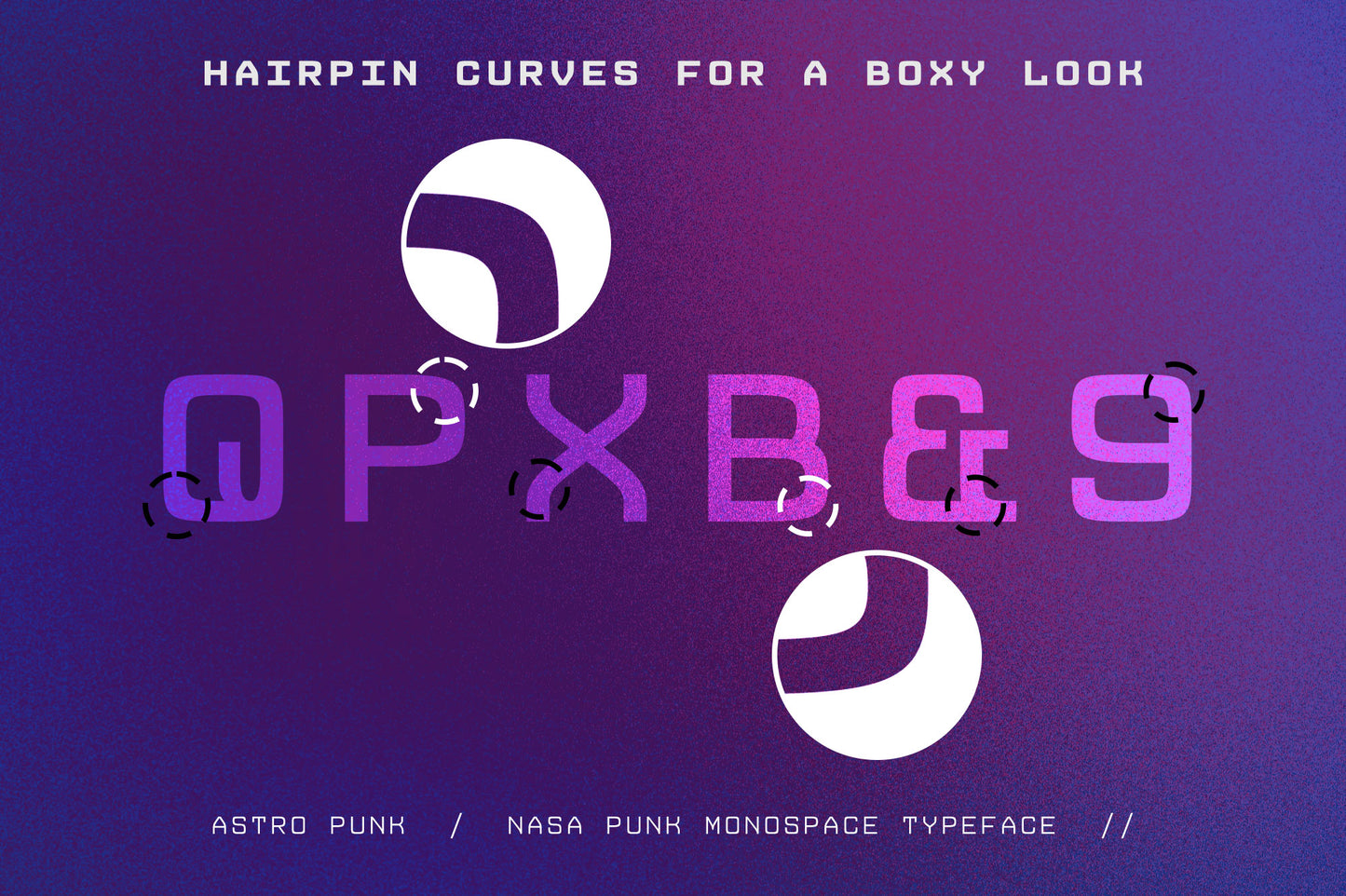 Astro Punk - A NASA Punk Monospace Font