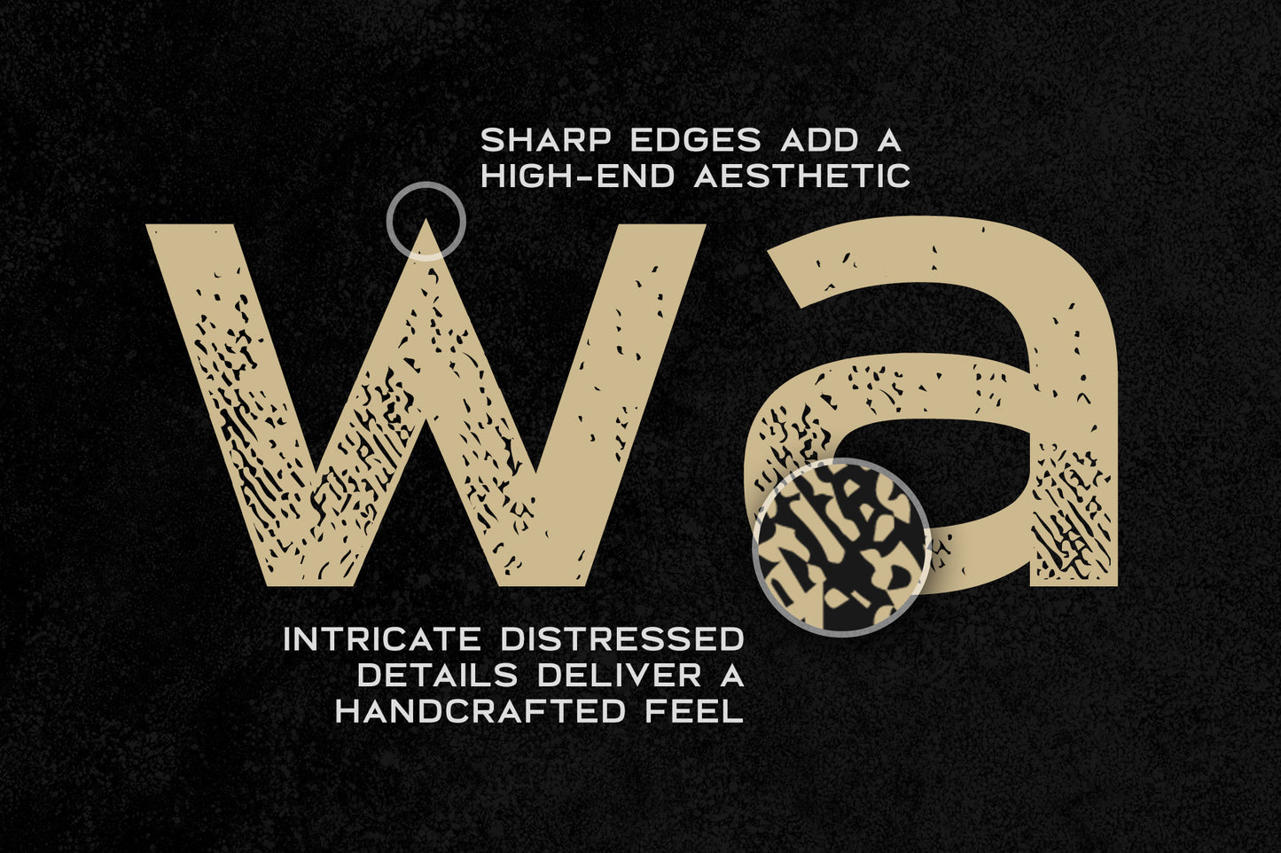 Broadwell Distressed Sans Serif