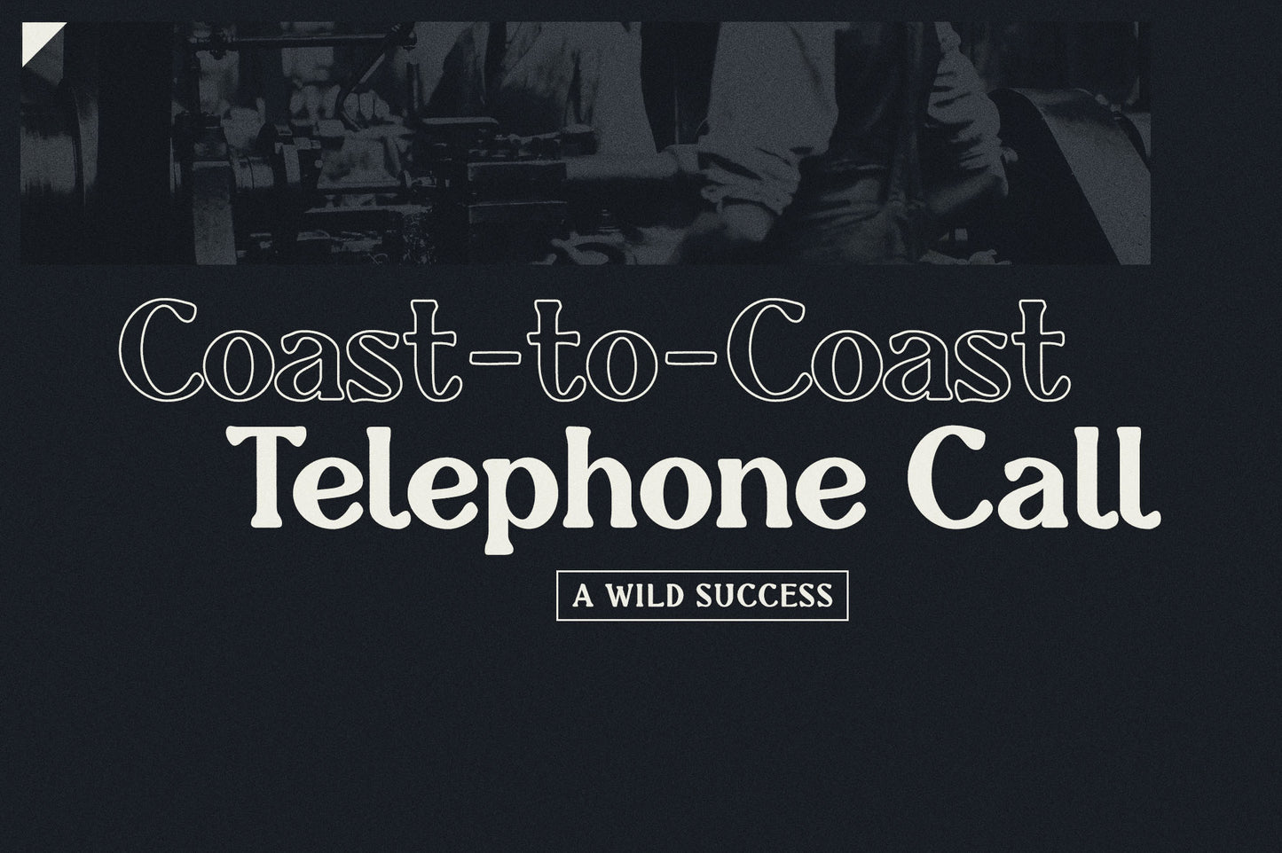 Postpress Vintage Industrial Serif