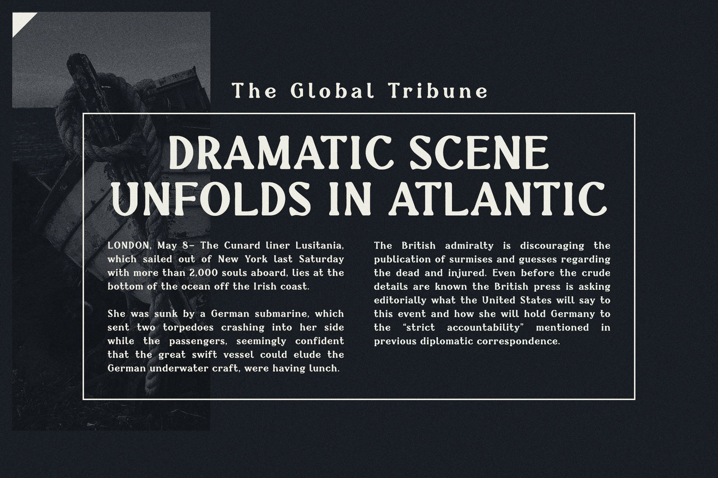 Postpress Vintage Industrial Serif