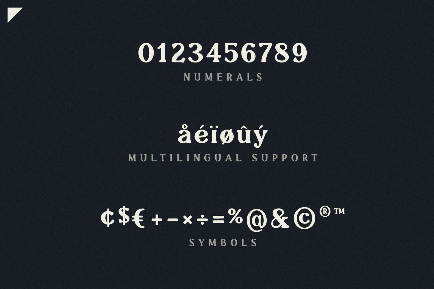 Postpress Vintage Industrial Serif