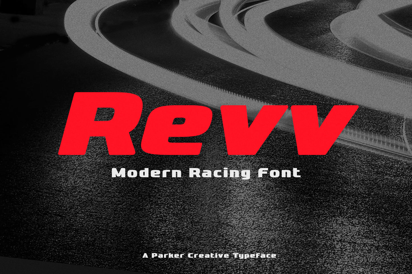 Revv Modern Racing Sans Serif