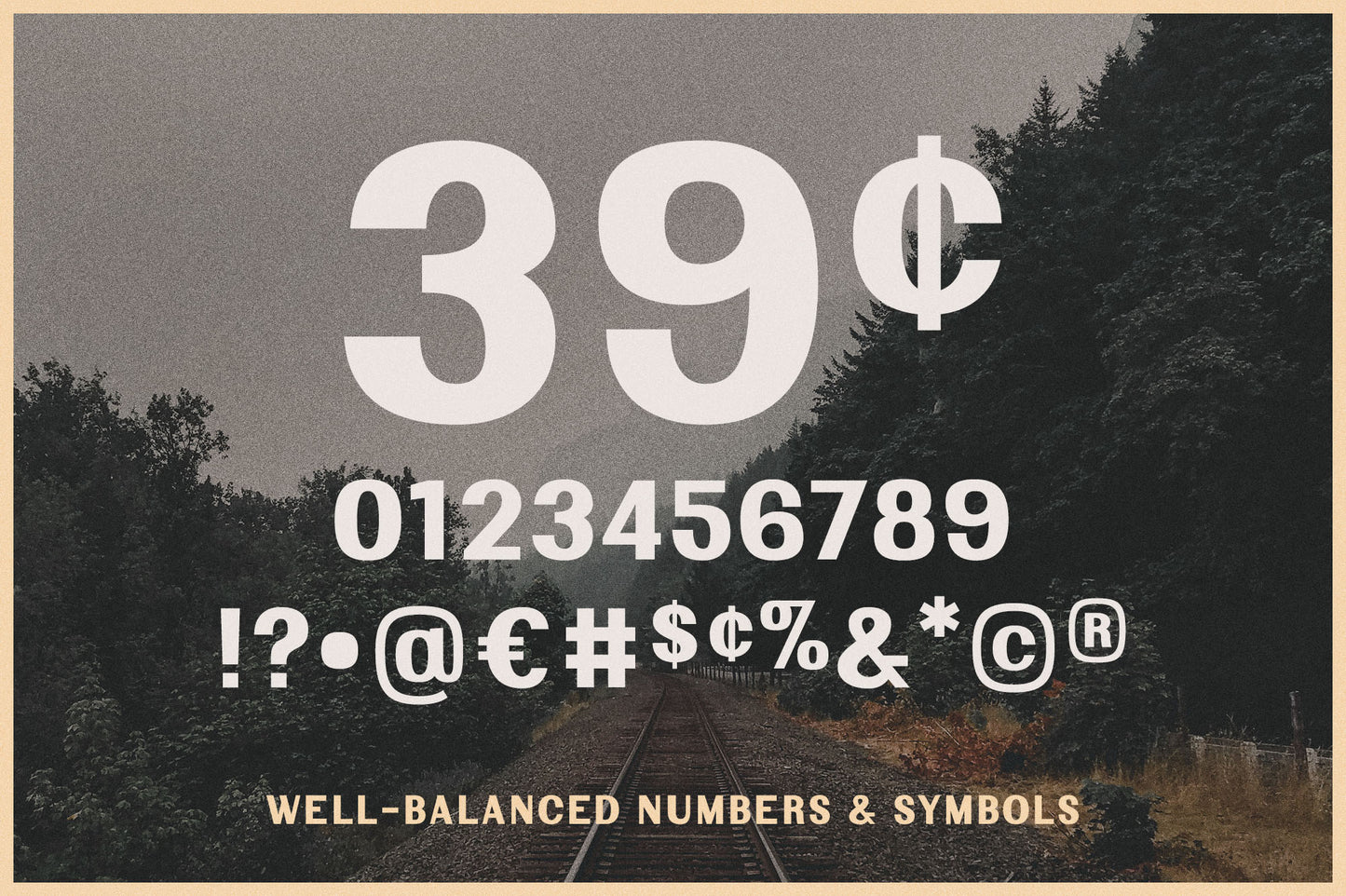 Riverwest Vintage Industrial Font