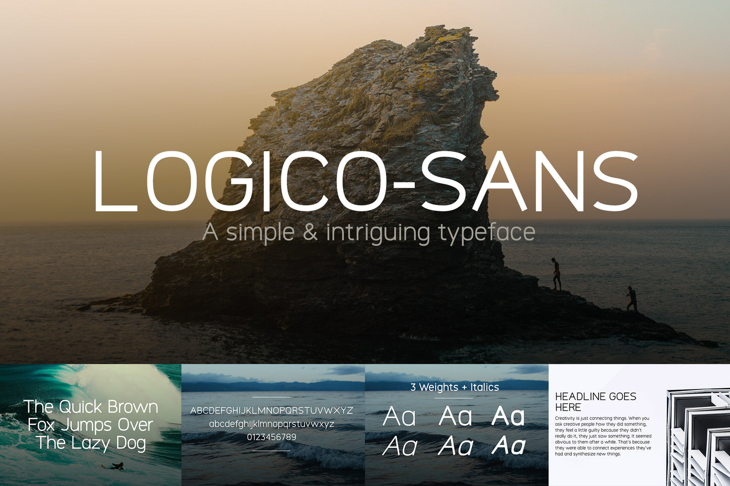 The Summer of Sans Font Bundle (Volume 1)