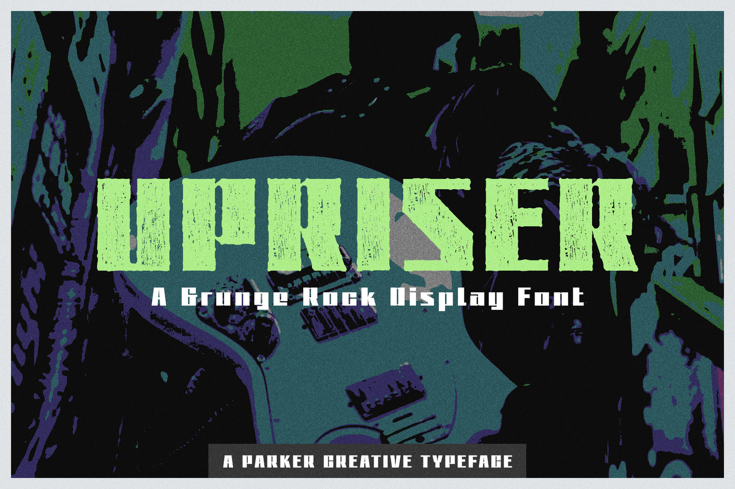 Upriser Grunge Rock Font