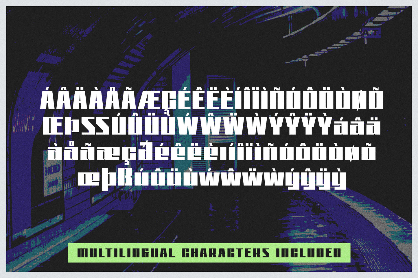 Upriser Grunge Rock Font