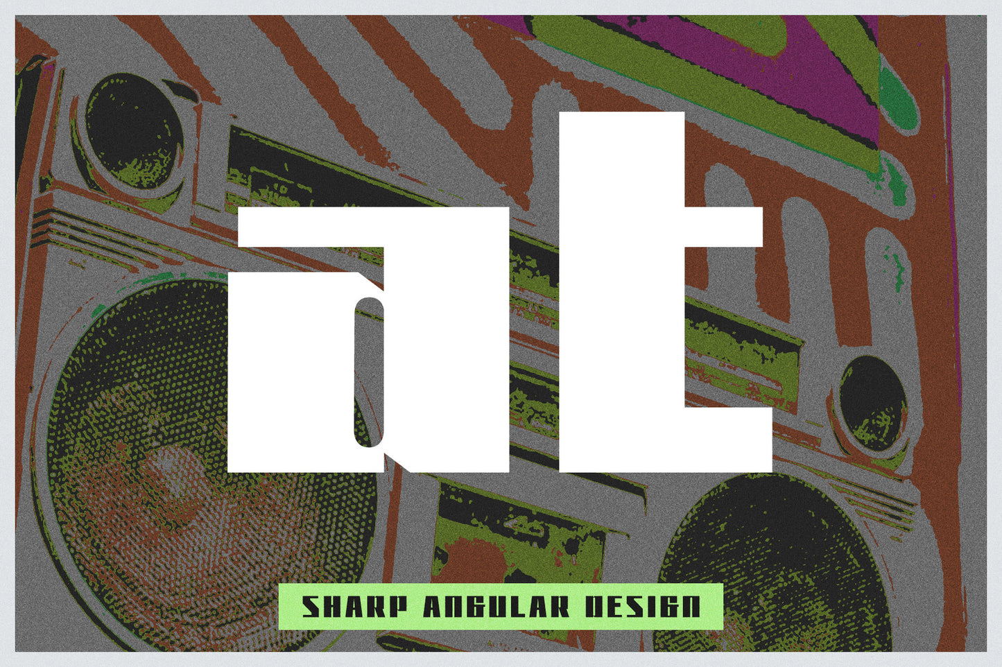 Upriser Grunge Rock Font