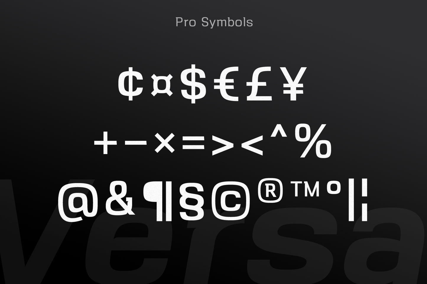 VersaBlock Pro Geometric Sans-Serif