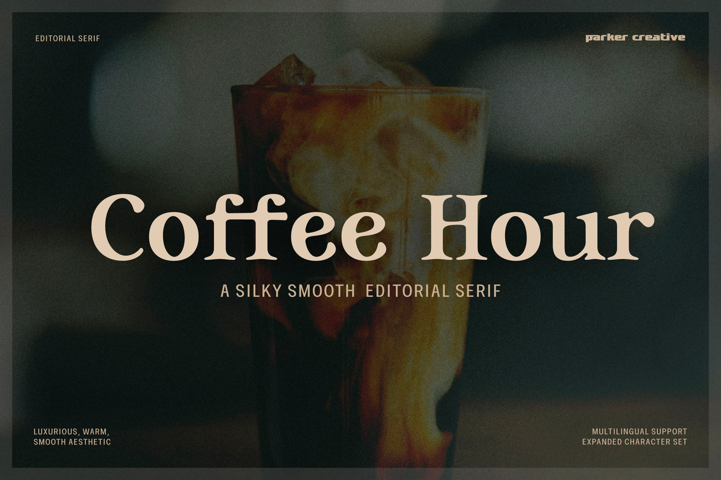 Coffee Hour - A Cafe Branding Serif