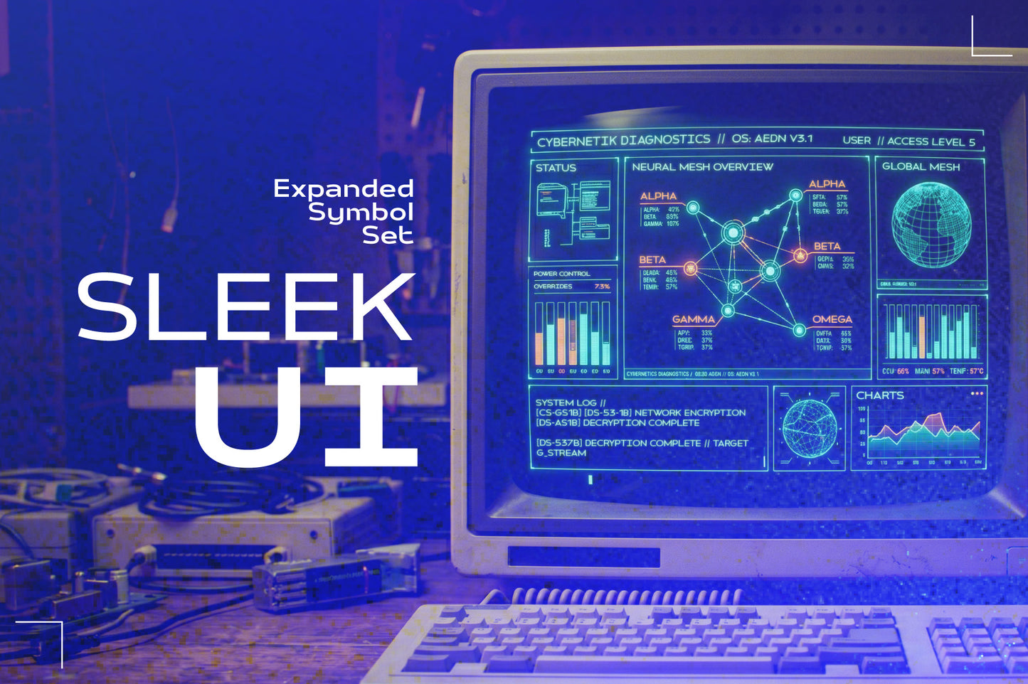 Cybernetik - Futuristic Sans Serif