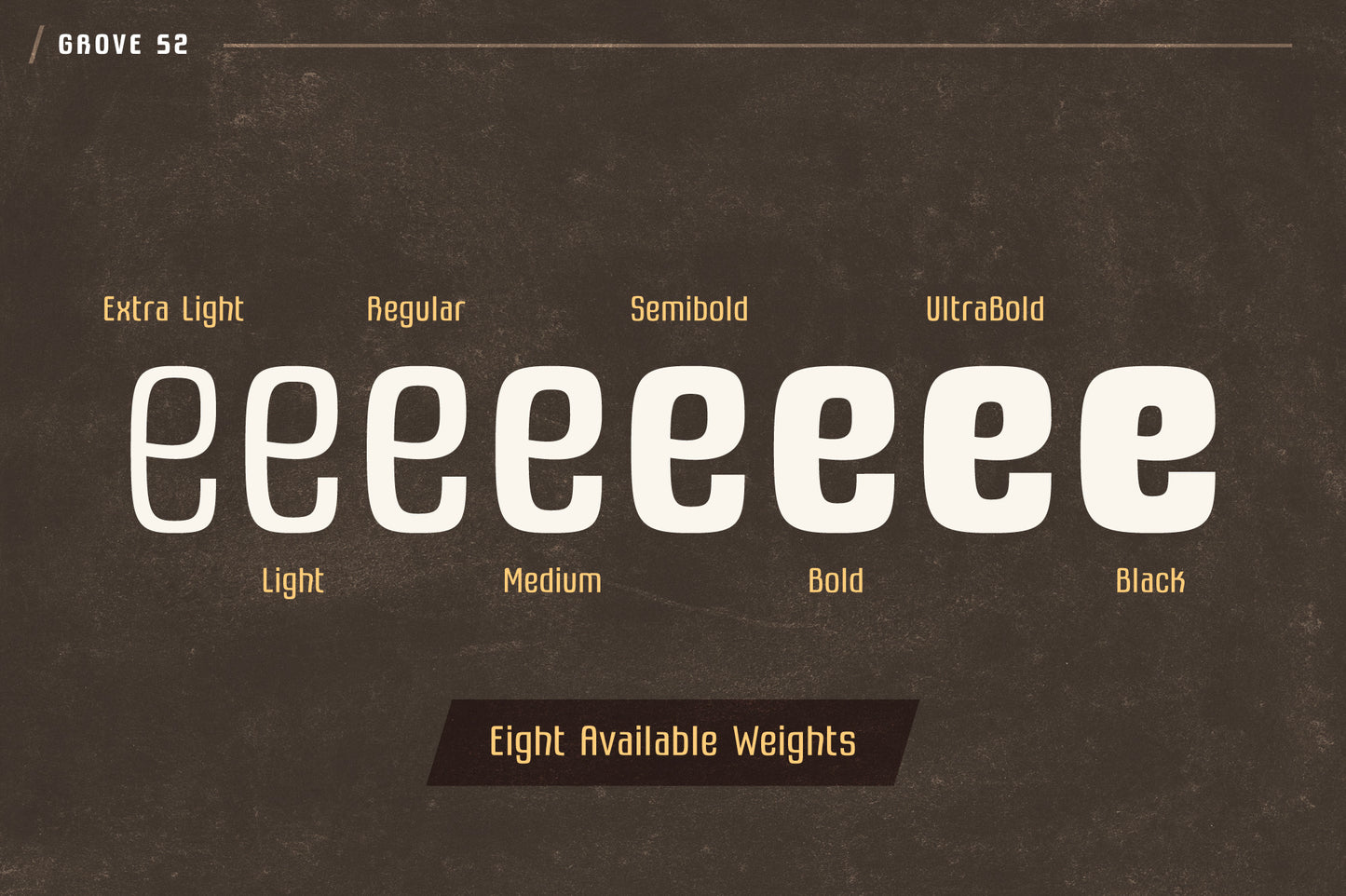 Grove 52 - Retro Agriculture Font