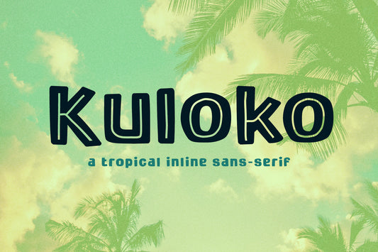 Kuloko Tropical Inline Sans Serif