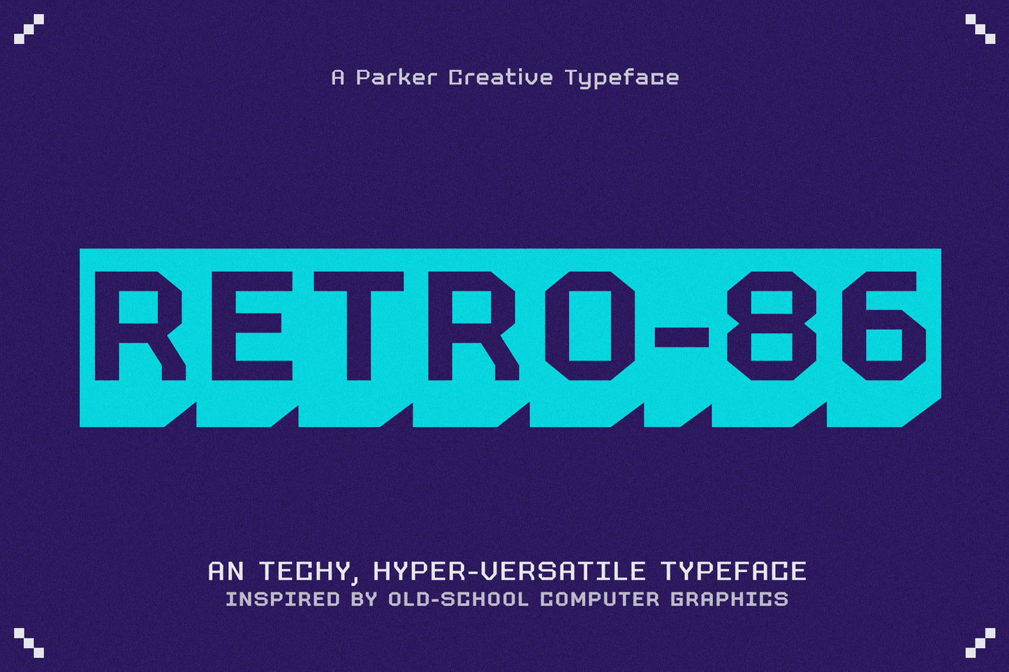 Retro 86 Old School Computer Font