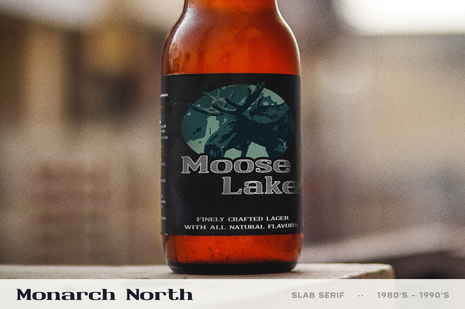 Monarch North Beer Label Example