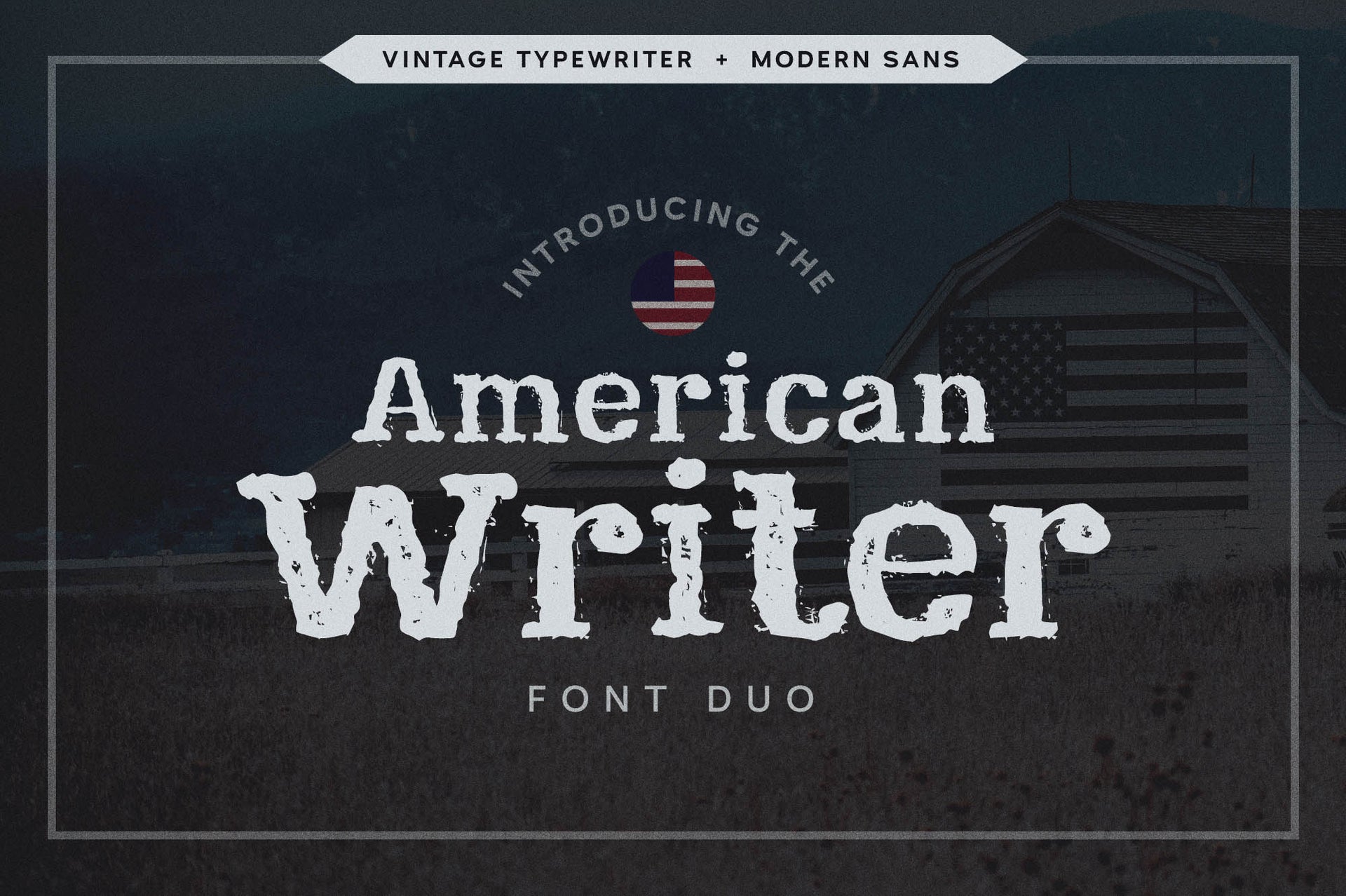 American Typewriter プレミアムブラスタイプセット （Music festival 