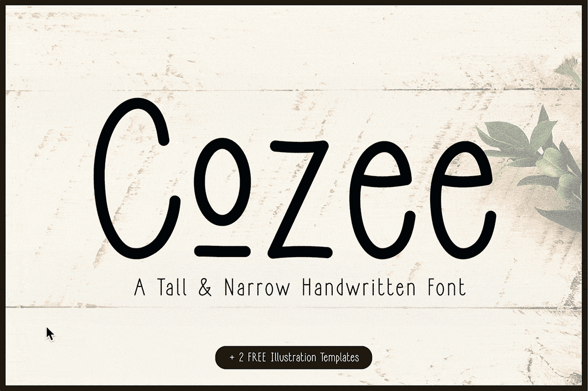 Cozee Farmhouse Sans Serif + Free Templates