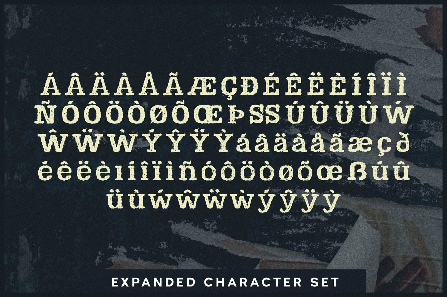 Docket Distressed Typewriter Font