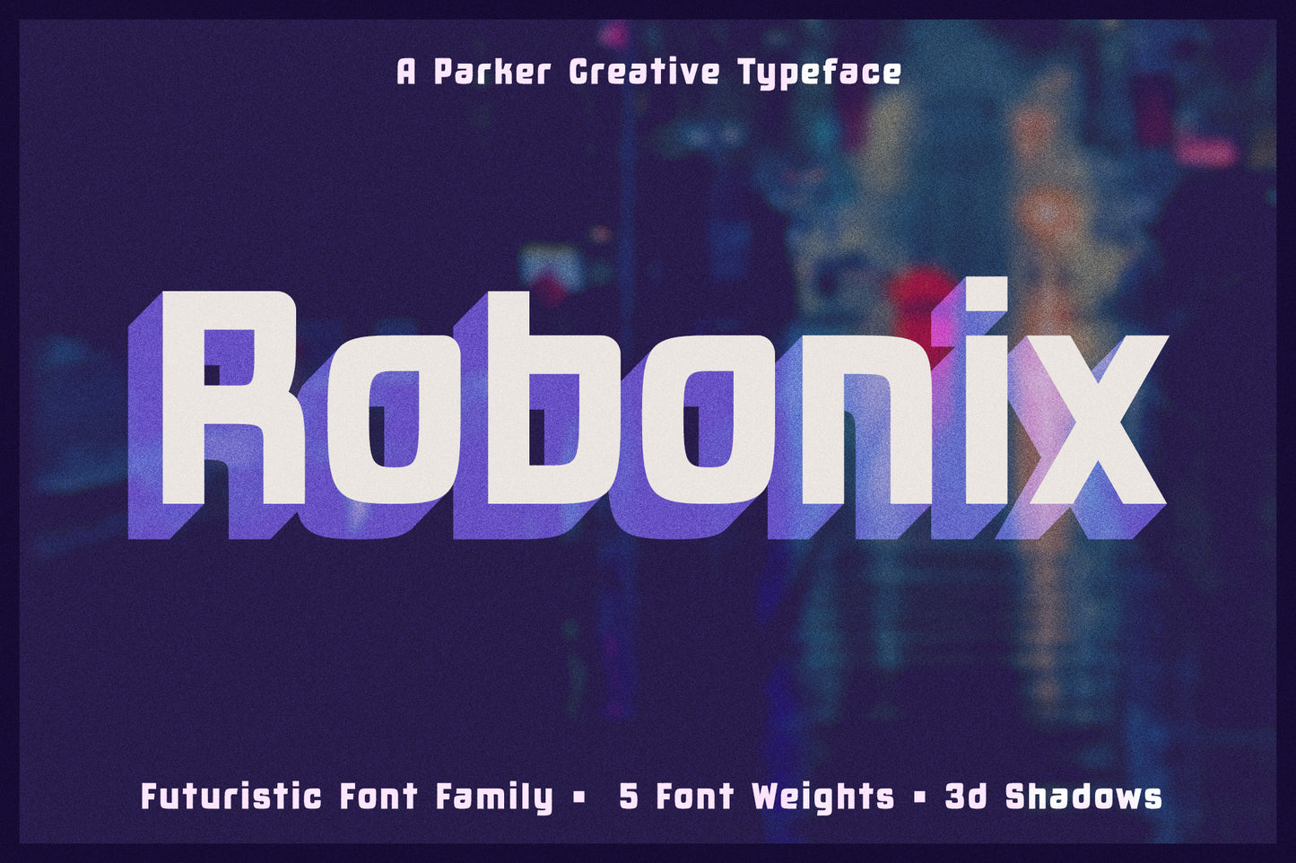 Robonix Stylish Futuristic Font