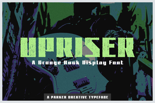Upriser Grunge Rock Font