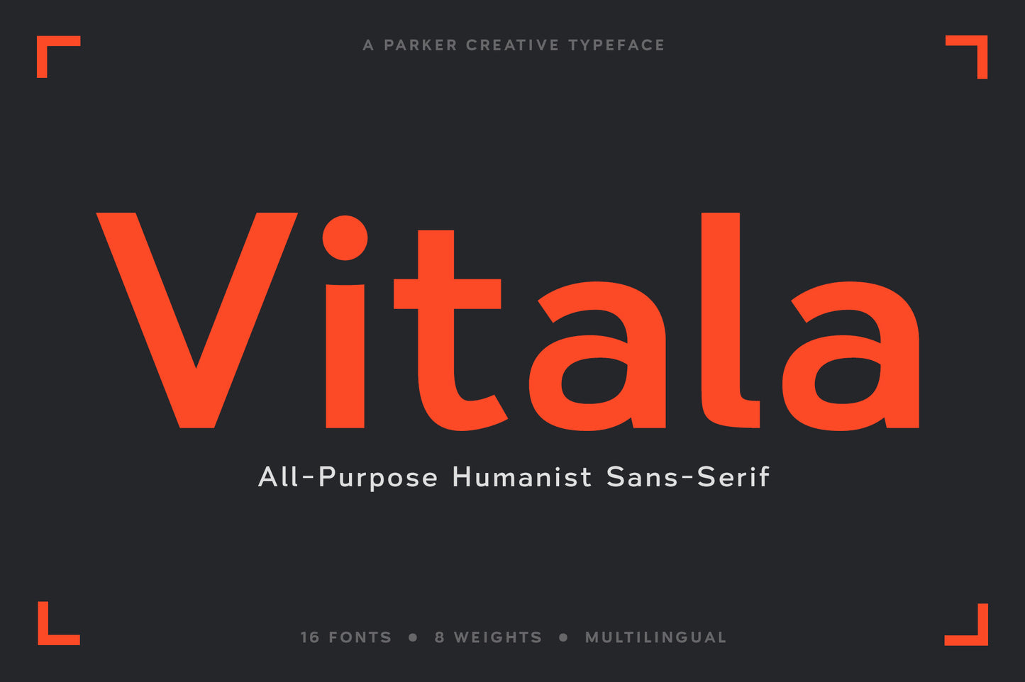 Vitala Humanist Sans-Serif
